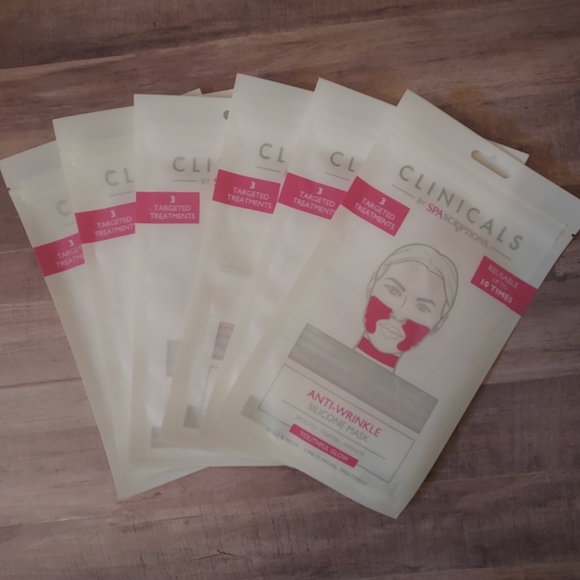 SpaScriptions Skincare X Reusable Silicone Face Mask Antiwrinkles
